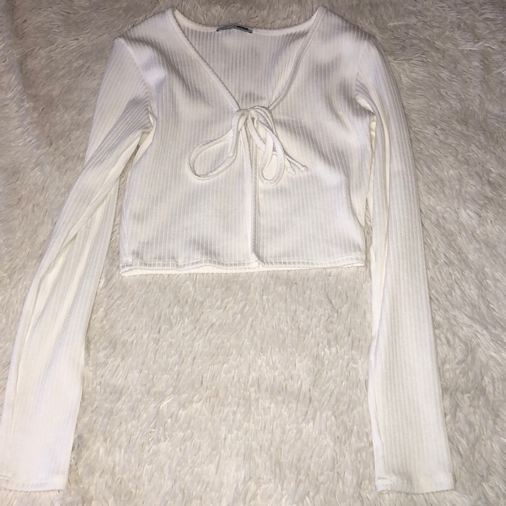 Fashion nova open front top